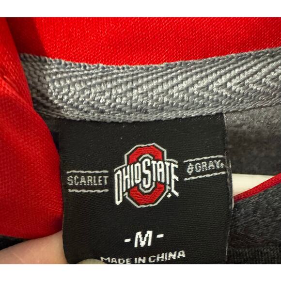Scarlet & Gray Ohio State Buckeyes Men's‎ Hoodie Size M - Picture 8 of 8